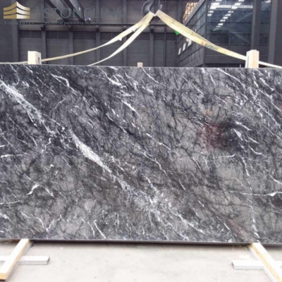 Grigio Carnico marble slab