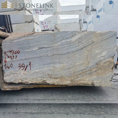 Santorini quartzite block