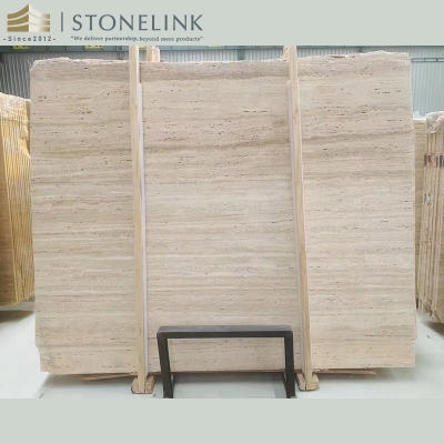 Iran white travertine