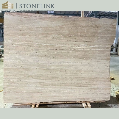 Iran white travertine