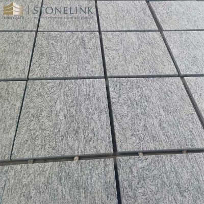 Verde Springbok green granite honed stone pavers