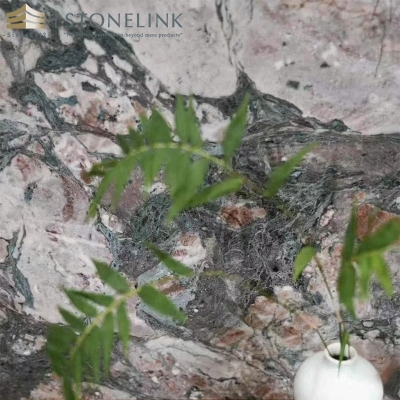 Four Seasons Cambodian green marble block